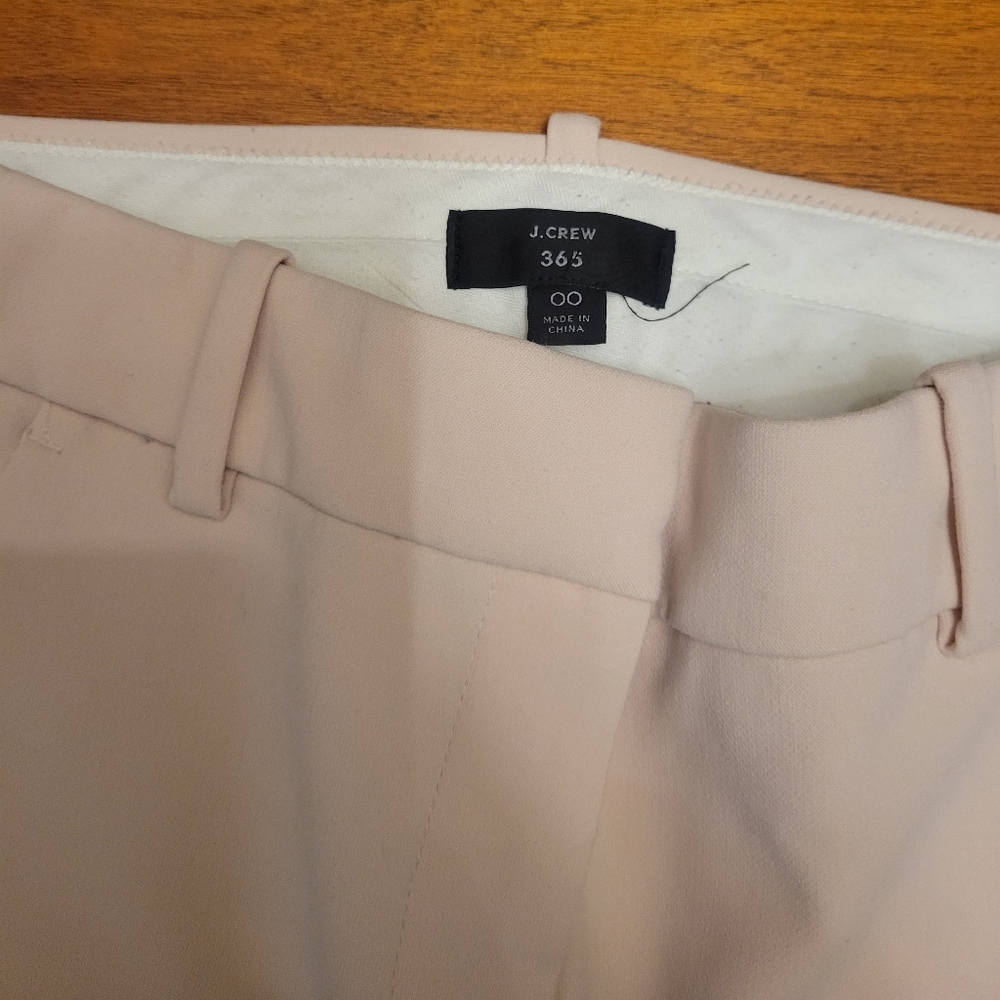 J. Crew Light Pink Tailored Pants - Picture 3 of 11